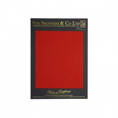 Queen's Award Bright Red Flannel CODE: FS578 F0033/12.21